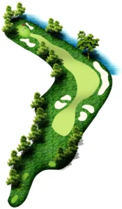 Bản đồ hố 07 - sân golf Đồng Mô - BRG Kings Island Golf Resort - Lakeside - Alegolf